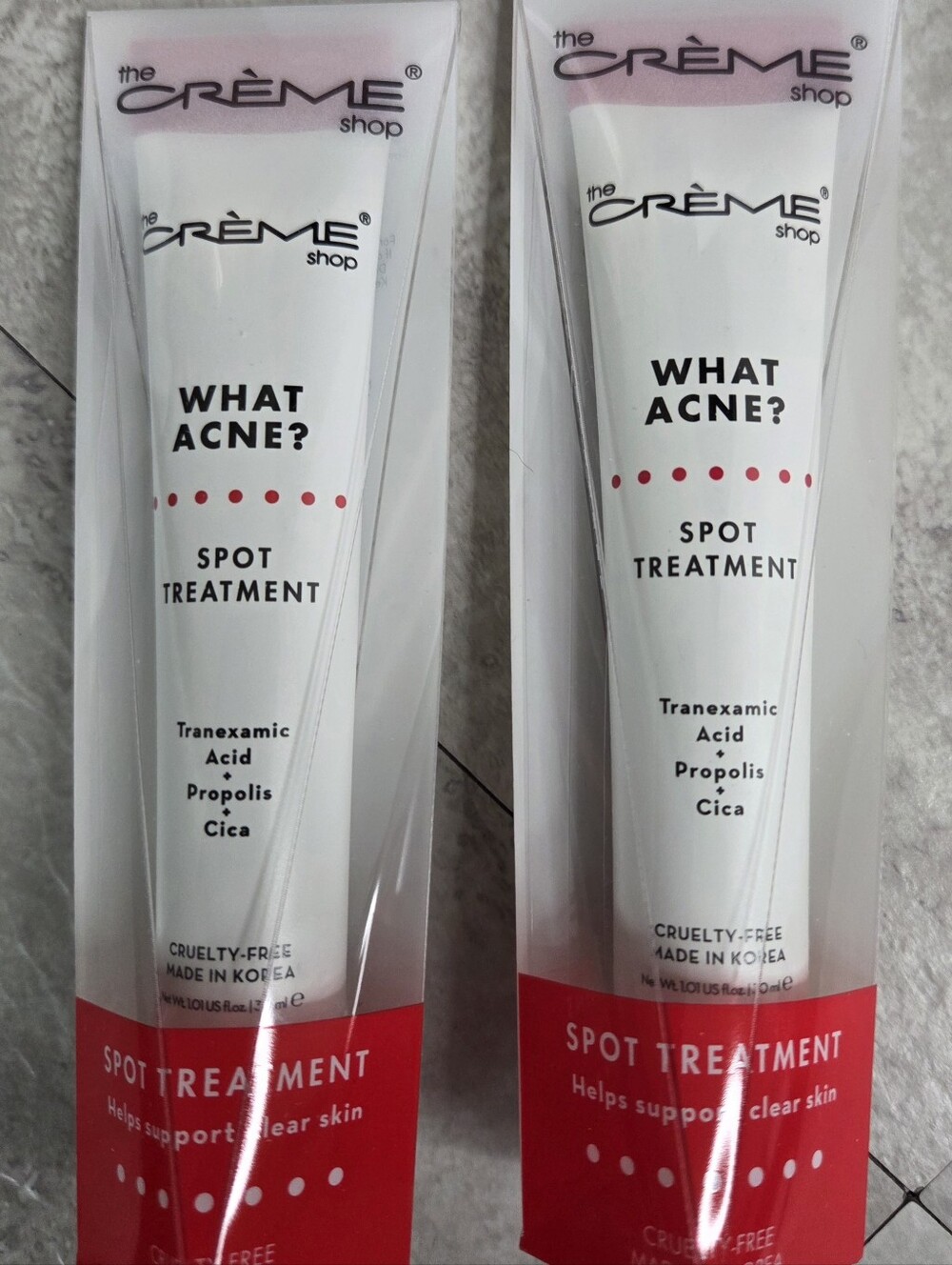 2-The Crème Shop What Acne? Spot Treatment